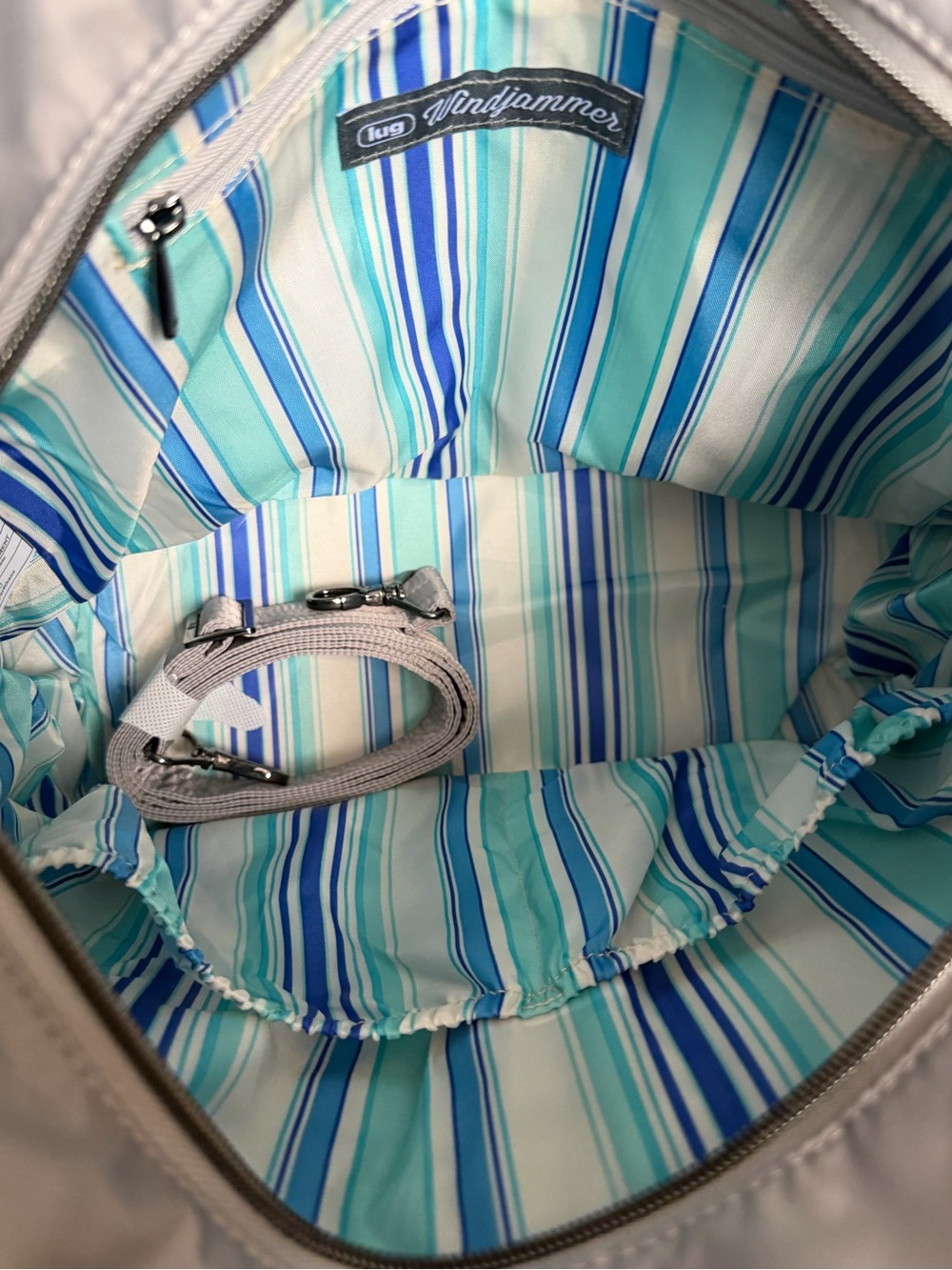 Lug Cloud Grey Windjammer Tote Bag - Picture 3 of 5
